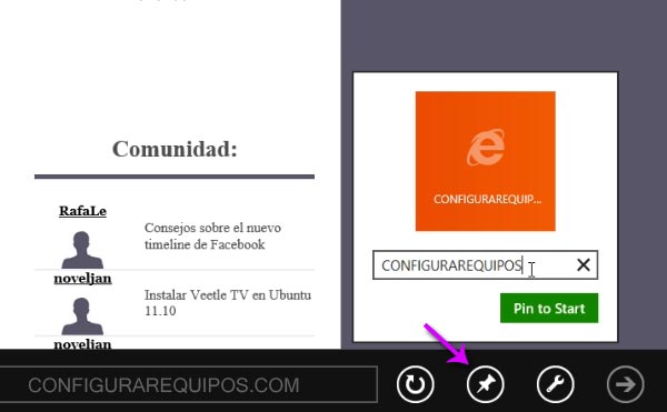 aaceso web windows 8