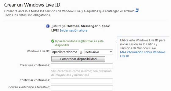 abrir correo hotmail