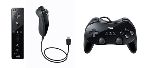 accesorios nintendo wii negra