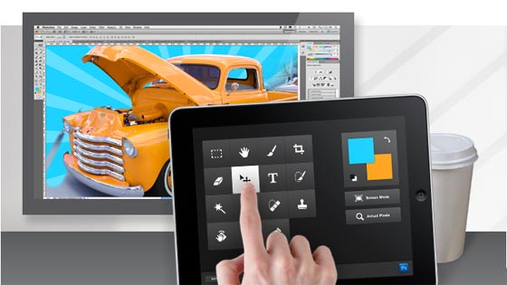adobe nav ipad photoshop