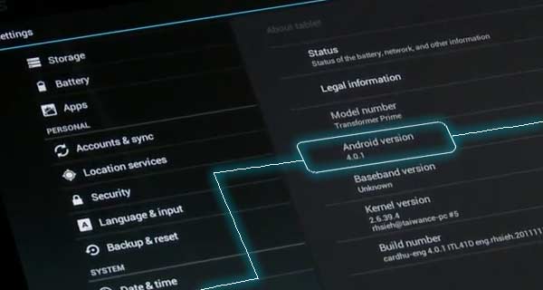android ics asus transformer