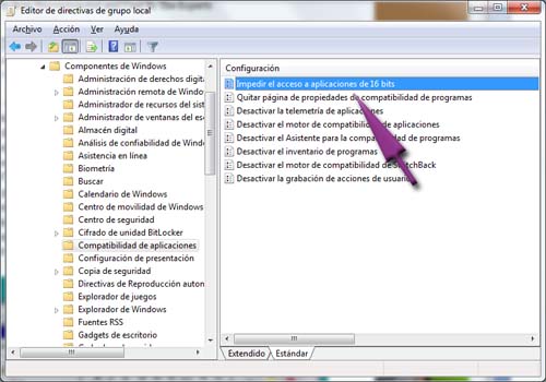 aplicaciones 16 bits windows