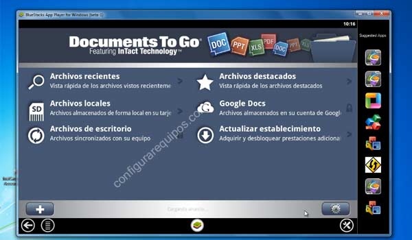 aplicaciones android windows bluestacks