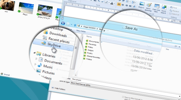 aplicaciones windows 8 skydrive