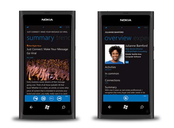 app linkedin wp7