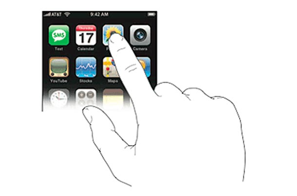 apple pantalla multitactil