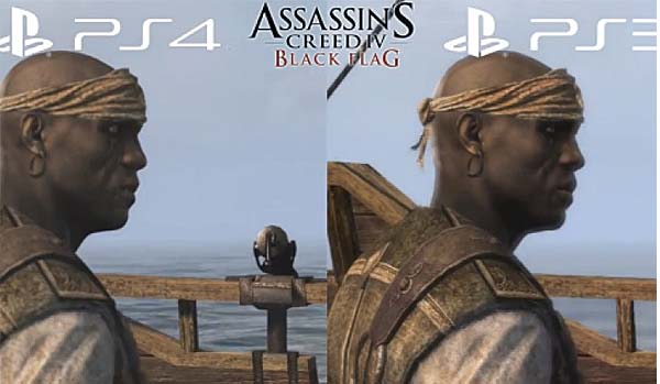 assassins creed iv ps3 vs ps4