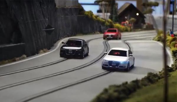 audi scalextric ipad