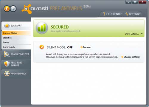 avast antivirus 5