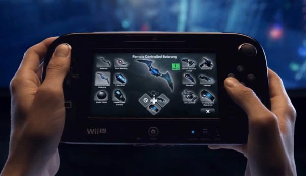 batman arkham city armored edition wii u gamepad