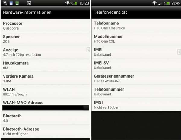 benchmark htc one xxl