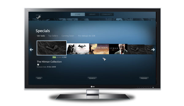 big picture steam tv