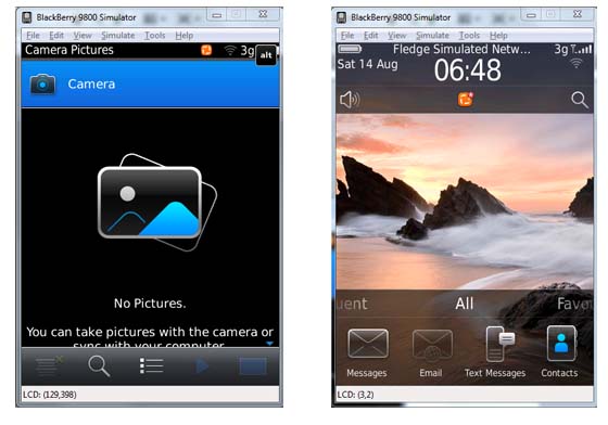 blackberry 6 simulator