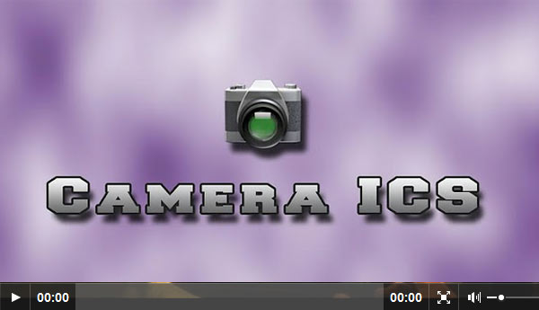 Cámara de ICS disponible desde el Android Market