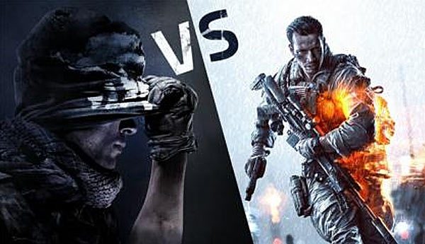 cod ghost vs battlefield 4