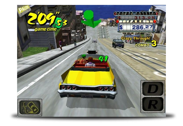 crazy taxi iphone