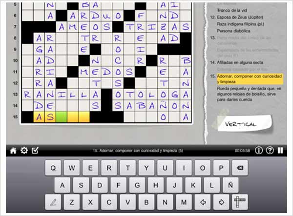 crucigramas hd ipad
