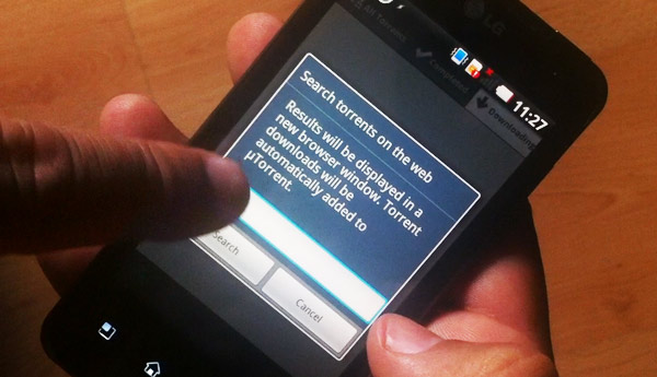 descargar archivos torrent android
