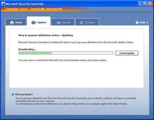 descargar microsoft security essentials