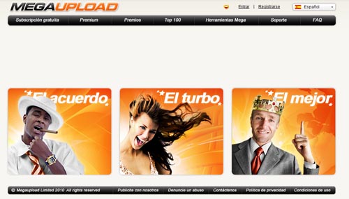 descargas megaupload