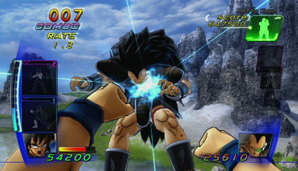 dragon ball z kinect juego