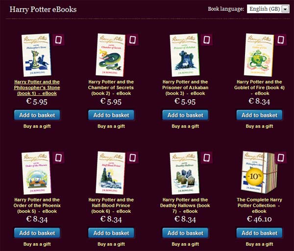 ebook harry potter