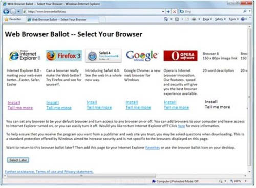 elegir navegador windows 7