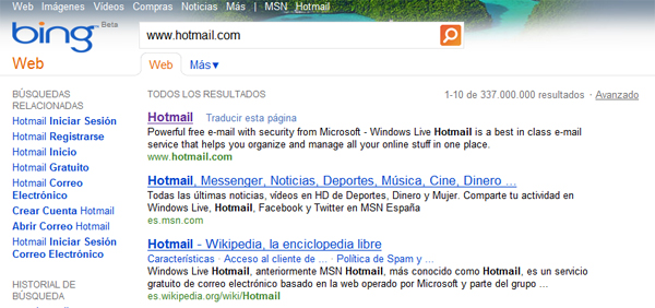 error hotmail no abre