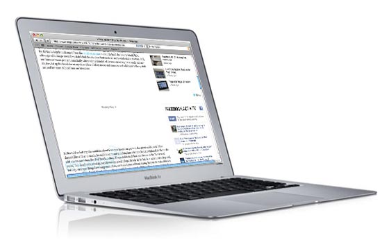 flash apple macbook air