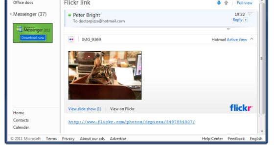 flickr correo hotmail