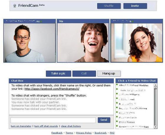 friendcam video chat