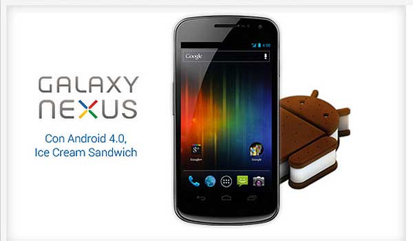 galaxy nexus vodafone