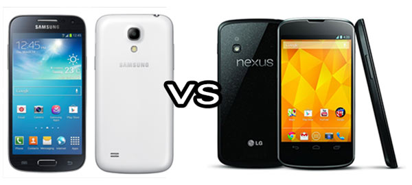 galaxy s4 nexus 5 comparativa