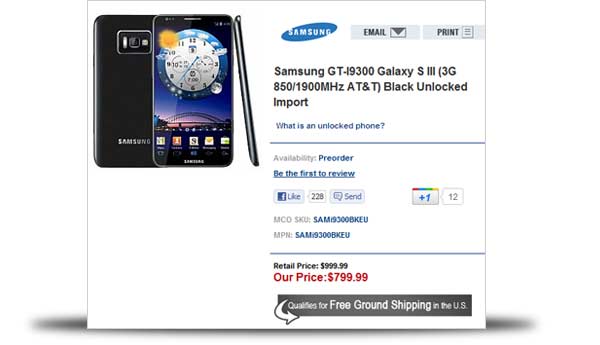 galaxy siii precio