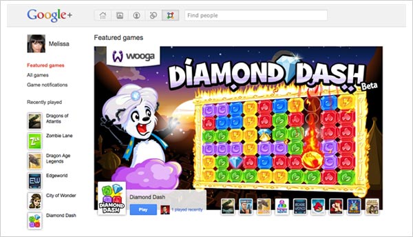 games google plus