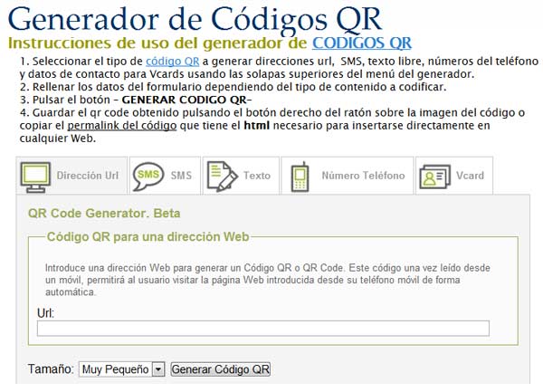 generador de codiogs qr