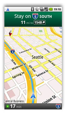 google maps navigation