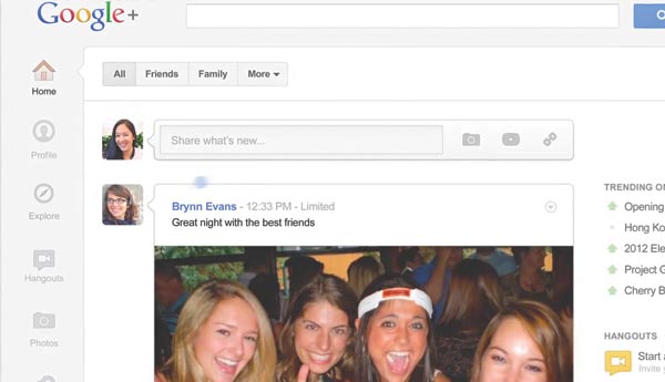 google plus diseno
