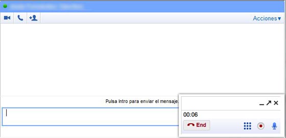 grabar llamadas gmail