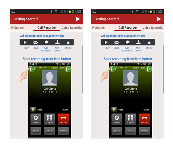 grabar llamadas telefono android