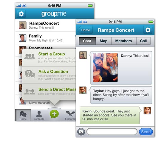 groupme iphone android blackberry