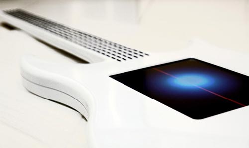 guitarra digital pantalla tactil