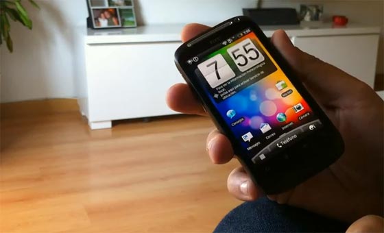 htc desire s pantalla