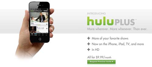 hulu plus series iphone ipod