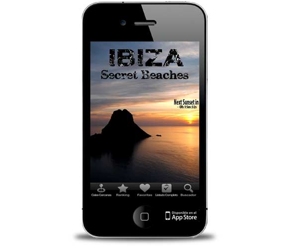 ibiza secret beaches iphone