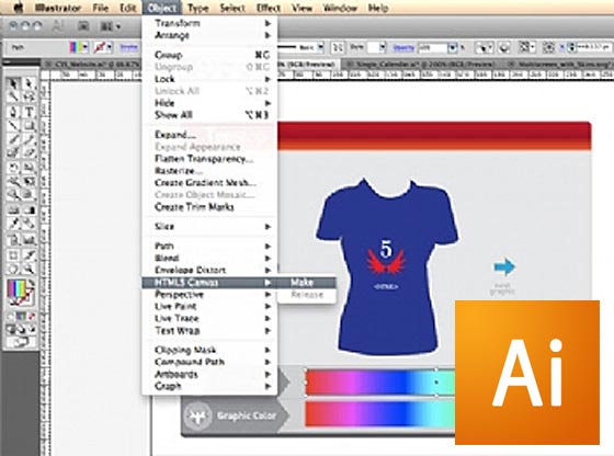 illustrator html5