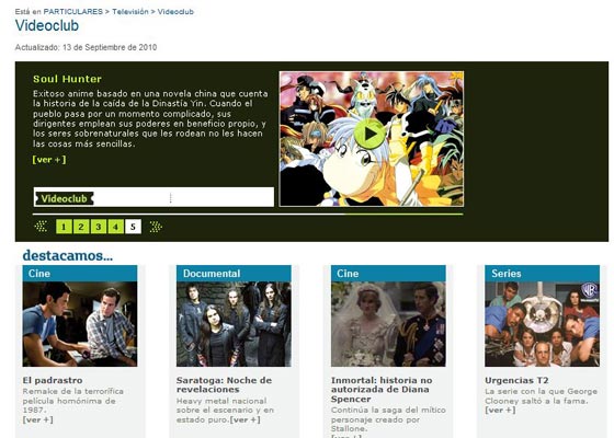imagenio videoclub