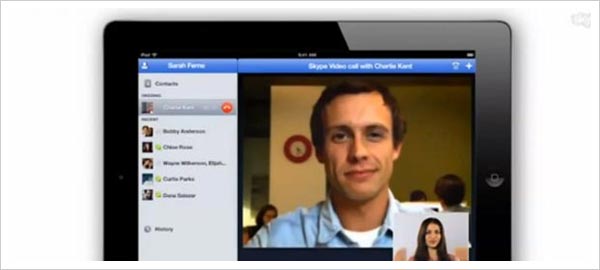 ipad skype app