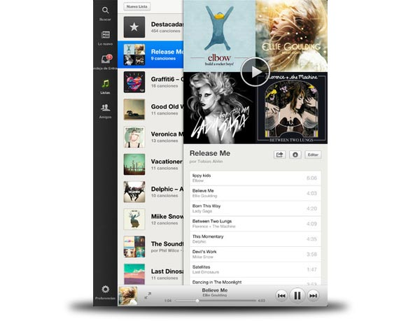 ipad spotify