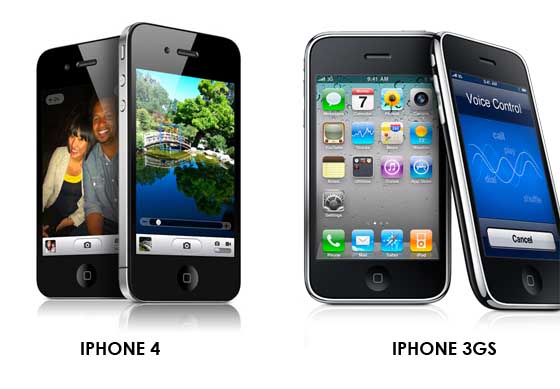 iphone 4 iphone 3gs